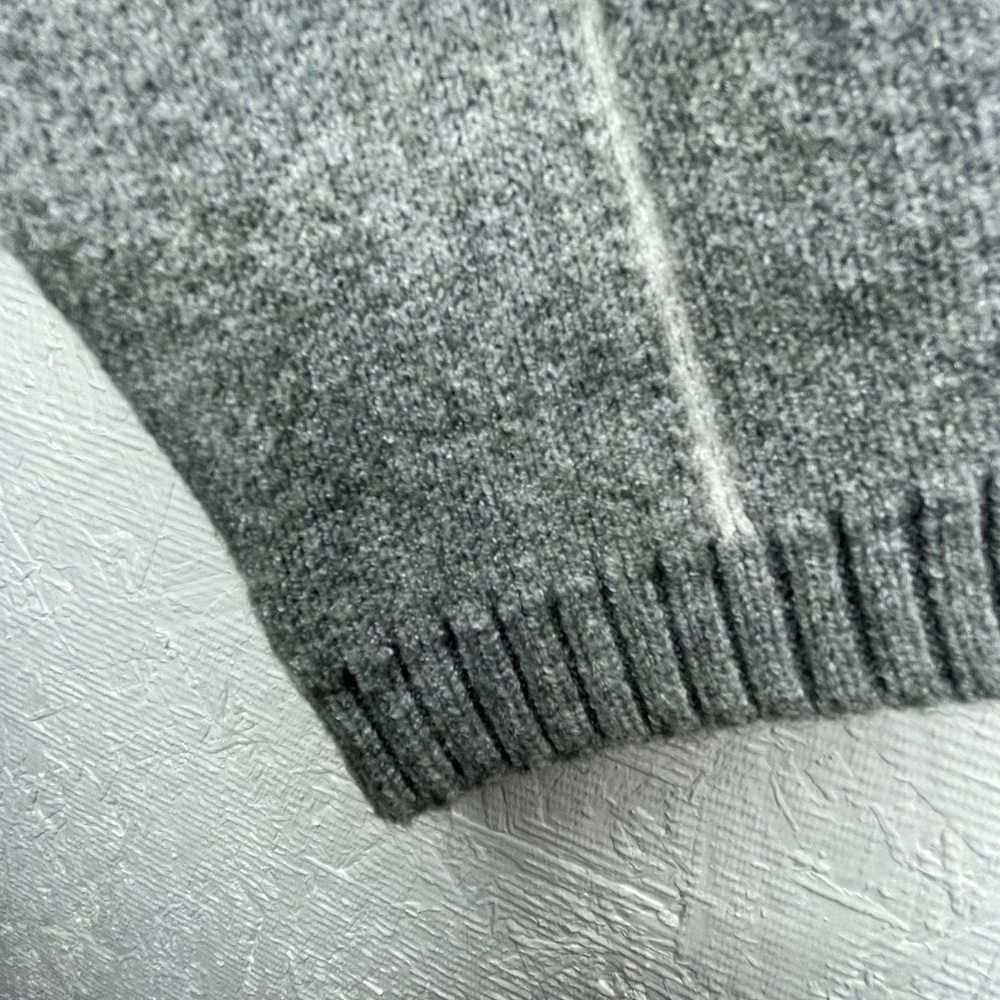 Cozy Gray Windowpane Cowl Neck
Sweater Soft Knit - Picture 8 of 14